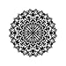 Tattify Large Mandala Temporary Tattoo - Pollinate (Set of 2) - Other Styles Available and Fashionable Temporary Tattoos - Tattoos that are Long Lasting and Waterproof
