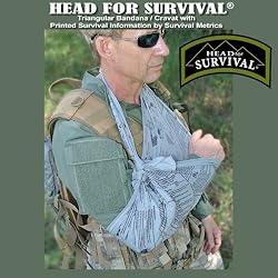 Head for Survival® Triangular Bandana/Cravat with