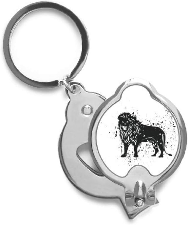 DIYthinker Mexican Lion Simple Black and White Fingernail Cutter Trimmer