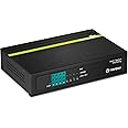 TRENDnet 8-Port Gigabit GREENnet PoE+ Switch, TPE-TG44G, 4 x Gigabit PoE/PoE+ Up to 30 W/Port, 4 x Gigabit, 61 W Power Budget, 16 Gbps Switch Capacity, Ethernet Unmanaged Switch