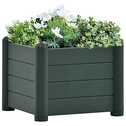 Tidyard Garten-Hochbeet Garten-Pflanzkübel Pflanzgefäß Blumenkasten Blumentopf Pflanzkasten Gemüsebeet Kräuterbeet… – Bild 5