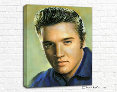 Elvis Presley Canvas Print, Music, Ready to hang, Canvas Print Elvis Presley art