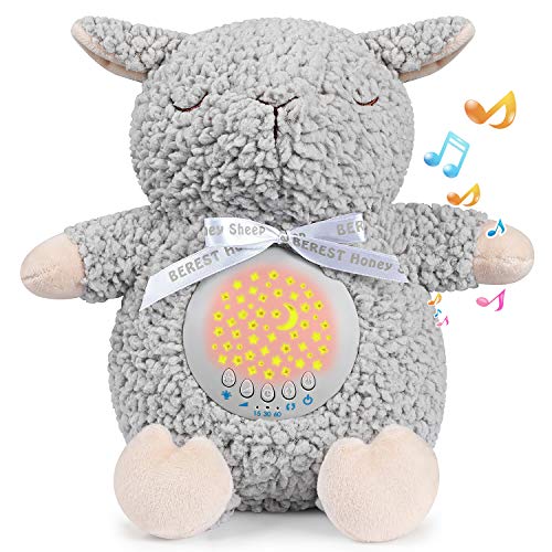 BEREST Baby Sleep Soother Sleepy Sheep, Mom's Heartbeat Lullabies