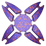EnergyPal Fidget Spinner Metal-Alloy Toy Helps Focusing Anti-Anxiety 360 Spinner-Acid Purple