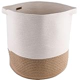 GooBloo Large Cotton Rope Woven Basket - 18" x