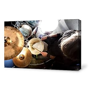 for Living Room Bedroom Home Artwork Paintings Drumset