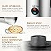 Aicok Milk Frother, Milk Steamer with New Foam Density Feature, Electric Milk Frother and Warmer for Latte, Cappuccino, Hot Chocolate (FDA Approved)