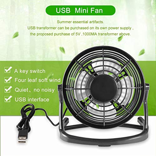Portable-DC-5V-Small-Desk-USB-4-Blades-Cooler-Cooling-Fan-USB-Mini-Fans-Operation-Super-Mute-Silent-PCLaptopNotebookblack-Jasnyfall