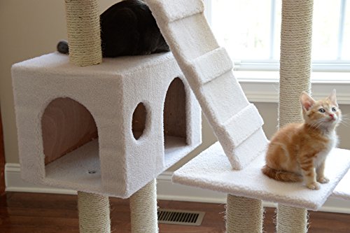 Armarkat Cat Tree Model B7701, Ivory