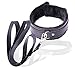 Niche Finds Branded Faux Leather / Fur Collar Choker with Detachable Leash
