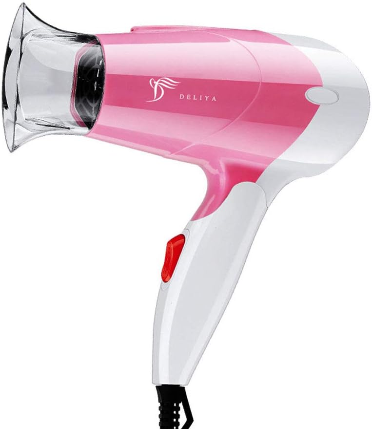 Hair Dryer,Salon Mini Lightweight Low Wattage Blow Dryer,Heat Cool