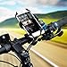 Levin Universal Smartphone Bike Mount Holder with 360 Degree Rotate for iPhone 6S/6/5S/5C/5, Samsung Galaxy S5/S4/S3, Google Nexus 5/4, LG G3, HTC and GPS Device