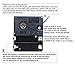 TIKROUND Original Youngtown 12888 Chime Melody Pendulum Clock Movement