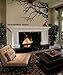 Large Wall Decal Sticker - Semi-Gloss Black Tree Branches, 44in X 100in, Right to Left. Removable, No Paint Needed, Branch Wall Stencil The Easy Way