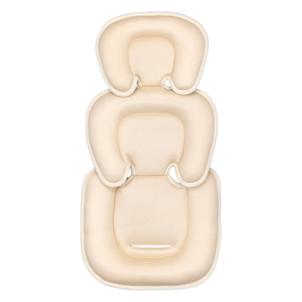ベビーカー シート シートクッション 防水 チャイルドシート ベビーカーシート ふわふわ クッション Hugmuu ハグムー (Beige) の商品画像