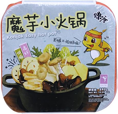 魔芋 懒人火锅 趣味火锅 方便随身锅 Instant Hot Pot Comdiment (Vegetable oil) -kONJAK 290g