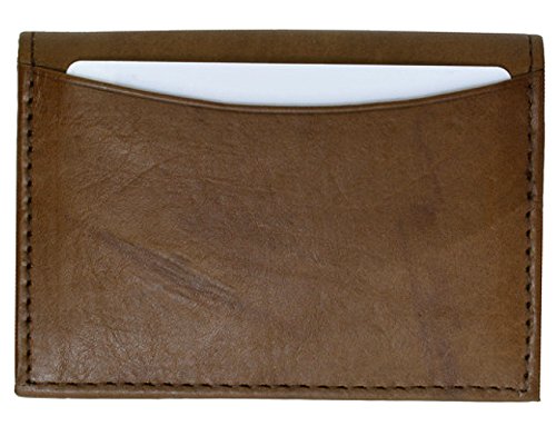 Business Card Holder (Leather) brown
