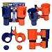 ROBOCUP, Orange&Navy, Upgraded Version, Best Cup Holder for Drinks, Fishing Rod/Pole, Boat, Beach Chair/Golf Cart/Wheelchair/Walker. primary