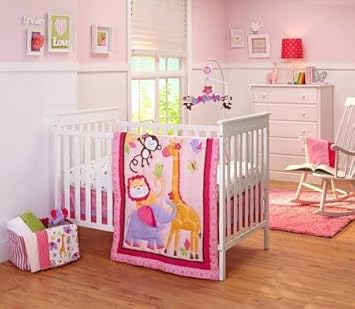 nojo jungle crib bedding