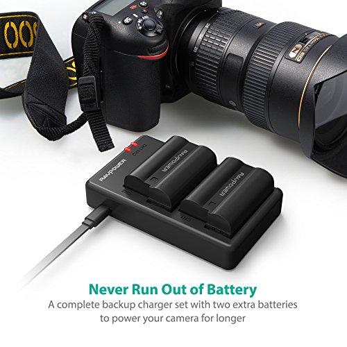 5 EN+EL15+RAVPower+Battery+Versatile+Charging