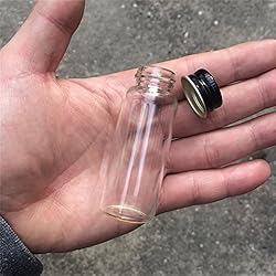 25ml Mini Glass Sealed Bottles With Metal Aluminum