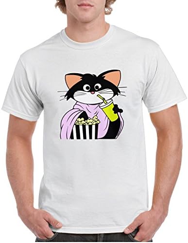 RTEFTGFH Short Sleeve Mens Guys Royal Canin Cat Food Vintage Fitted T Shirt