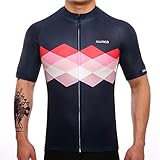 SUREA Men's Cycling Jersey Full Zip Short Sleeve Biking Bicycle T Shirts 2018 Designs Men's Bike Clothing Cycling Tops