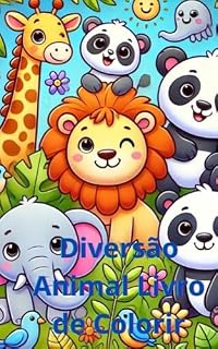 Livro Diversão Animal Livro de Colorir