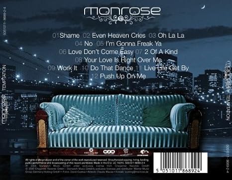 Cd monrose temptation (5051011868924)
