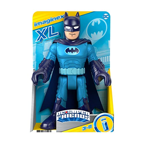 Imaginext DC Super Friends Batman XL - 25 Cm Große Actionfigur Mit Beweglichen Gelenken Für Kinder Ab 3