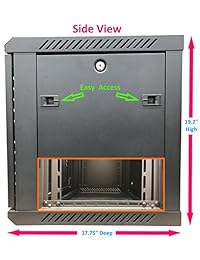 Kenuco Server Rack Cabinet, Acero