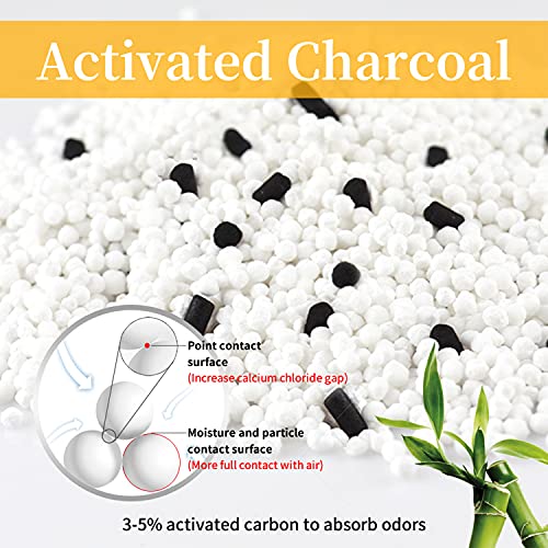 NATRUTH 10PACK Moisture Absorber Packets With Activated Charcoal
