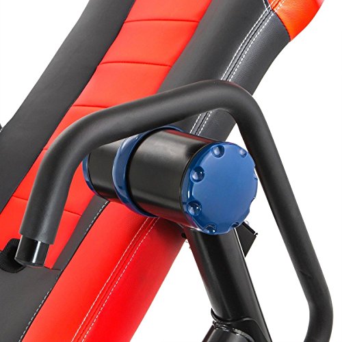 9TRADING 330lb heated massage Inversion Table Fitness Chiropractic Back Pain ache Relief,Free Tax,Delivered within 10 days