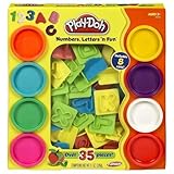 Play-Doh 35-Piece Numbers, Letters and Fun Art Toy