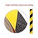 Bligo Anti Slip Safety Grip Tape, 2 Inch x 60 Foot, Non Skid Tread for Stairs, Steps, Floors, Caution Dangerous Zones, Indoor and Outdoor Use (Yellow and Black)