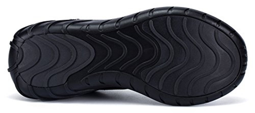 Soulsfeng Men Women Unisex Casual Fashion Sneakers Lightweight Breathable Athletic Sport Shoes (Women US6.5=EUR37=23.5CM, Black)