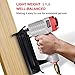 PowRyte 18 Gauge Air Brad Nailer with 15pc Starter Kit, 3/8-inch to 2-inch, Tool-Free Jam Release Mechanism