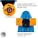 Flybar 22 Inch Kids Skateboard – Mini Cruiser Skateboards for Kids Ages 6-12, Outdoor Toys, Lightweight, Durable, Non-Slip Deck, ABEC-7 Bearings, Holds up to 175 lbs (Blue Orange)