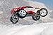 Traxxas RTR 1/10 Rustler with Water Proof XL-5 RTR and 7 Cell Battery with Charger, Red