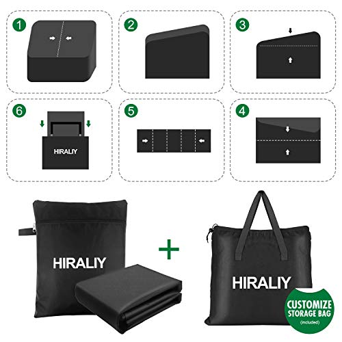 image for HIRALIY Patio Sofa Chair Covers Lounge Deep Seat Cover Heavy Duty and 