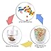 ZHENDUO Huge 2 Pounds(200,000pcs) Pack of Water Beads, Rainbow Mix, Gel Water Gun Bullets, Sensory Toy and Decorations