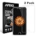 APEKX Tempered Glass Screen Protector for iPhone 6S Plus /iPhone 6 Plus 2 Pack