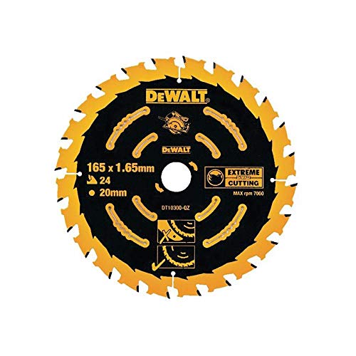 DEWALT DT10300-QZ 165mm Corded Extreme Framing Blade - Material: Plastic, Compatible Material: Universal