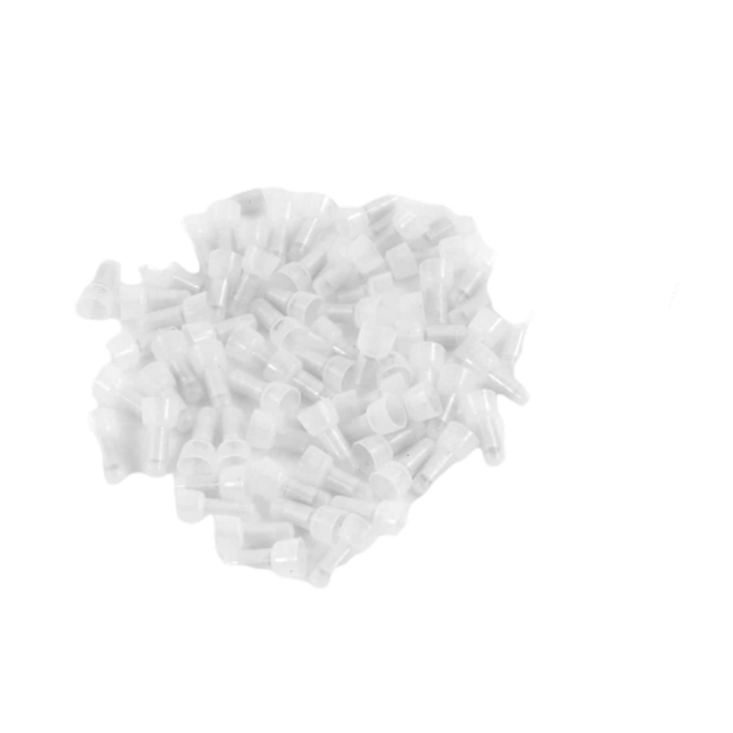 sourcing map 70 Pcs 4mm Diameter CE2 Protective Closed End Wire Crimp Connectors