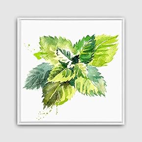 Framed Canvas Wall Art Vegetables Theme Design Canvas Prints Home Artwork Decoration for Living Room,Bedroom - 16x16 inches