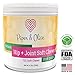 Piper and Olive Glucosamine Chondroitin, Hip and Joint, MSM, Organic Turmeric Soft Chews Supplement for Dogs, Supports Healthy Joint Function, 120-Count