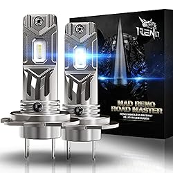 RENO H7 LED Bulb, H7 LED Light Bulbs No Adapter