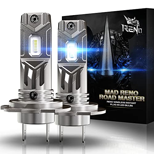 RENO H7 LED Bulb, H7 LED Light Bulbs No Adapter