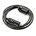 Xprite 6.5 Inch Cigarette Extender Extension Cord/Cable/Wire with 12V Cigarette Lighter Plug