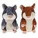 2PCS talking Hamster Repeats What You Say Electronic Pet Talking Plush Toy Buddy Mouse for Kids, 3 x 5.7 inches, Batteries Not Included